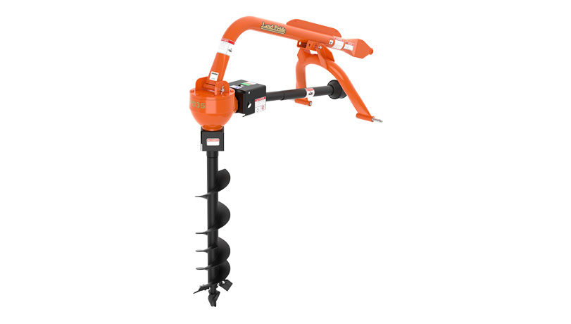 Land Pride PD35 Series Post Hole Digger on a white background.
