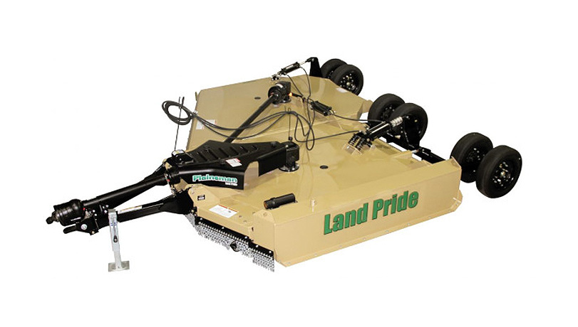 RC3614 Land Pride Rotary Cutters isolated on a white sweep background.
