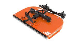 New Land Pride RCF3010 Series Rotary Cutters photographed isolated on a white sweep.