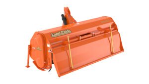 RTR20/RTA20 Land Pride Rotary Tiller isolated on a white backdrop.