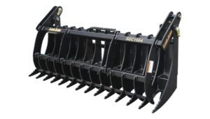 Land Pride SGC15 Series Claw Grapples photographed isolated on a white sweep background.