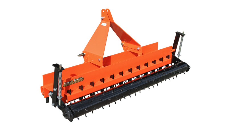 New Land Pride SP20 Series Soil Pulverizer photographed isolated on a white sweep.