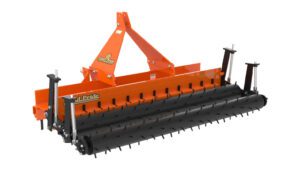 New Land Pride SP30 Series Soil Pulverizer photographed isolated on a white sweep.