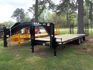New B&A 25 ft 14K Flatbed GooseNeck Trailers