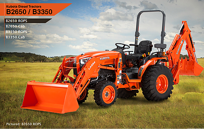 New Kubota B2650 ROPS Tractor - Steen Enterprises