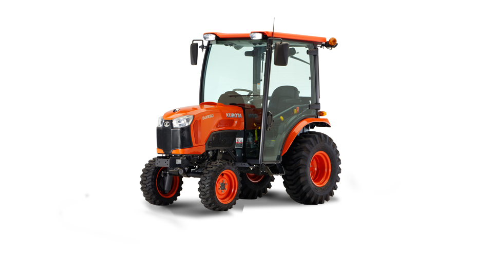 New Kubota B3350 Cab Tractor