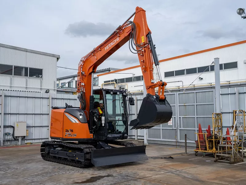 Hitachi ZX75US-7 COMPACT EXCAVATOR - Steen Enterprises