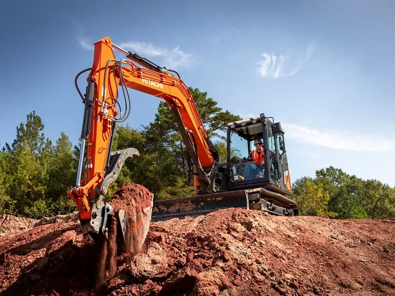 Hitachi ZX85USB-7 COMPACT EXCAVATOR - Steen Enterprises